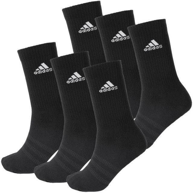 ADIDAS CALZE SOCKS BLACK 6 PAIA IC1316