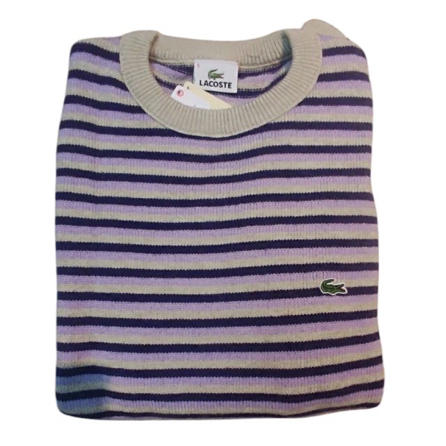 LACOSTE PULLOVER LANA RIGHE AH1730-39P