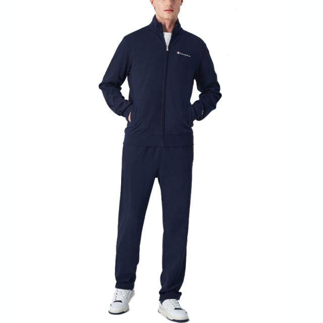 CHAMPION TUTA GINNICA UOMO FULLZIP BLU 220815-BS501