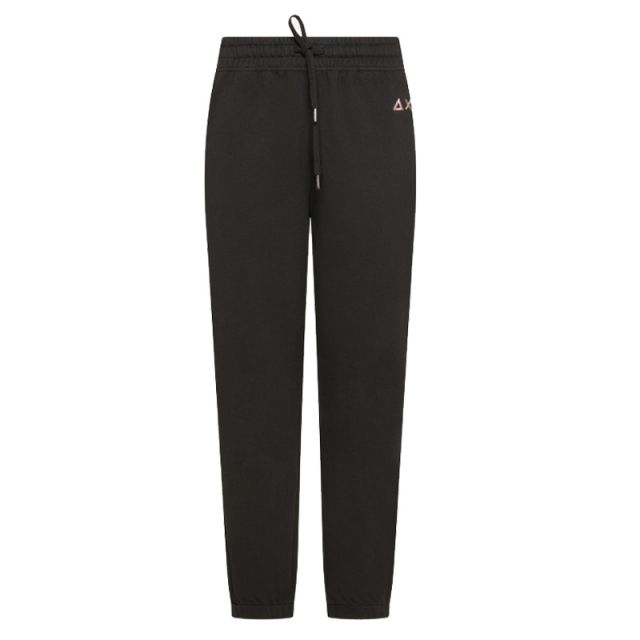 SUN68 PANTALONE LONG COTTON FL NERO F44208-11