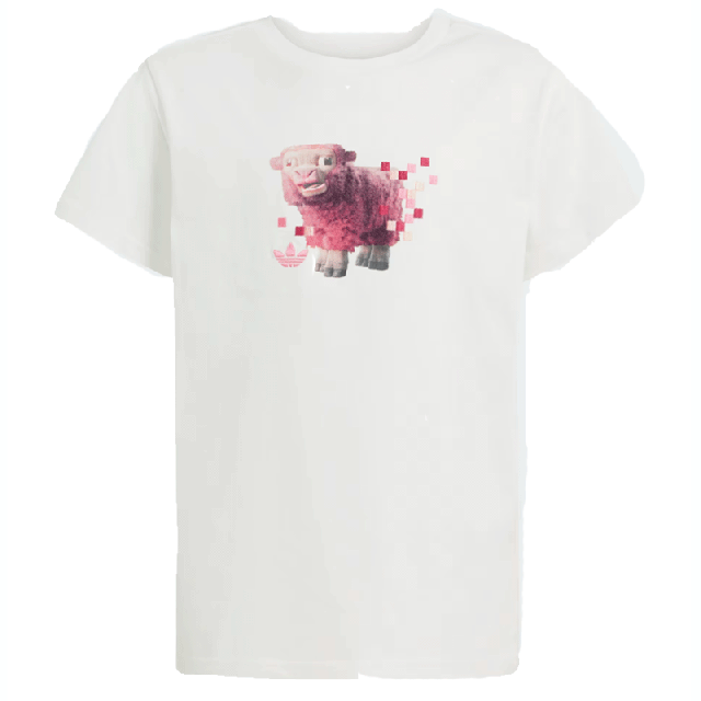 ADIDAS ORIGINALS T-SHIRT BAMBINO MINECRAFT JZ9936