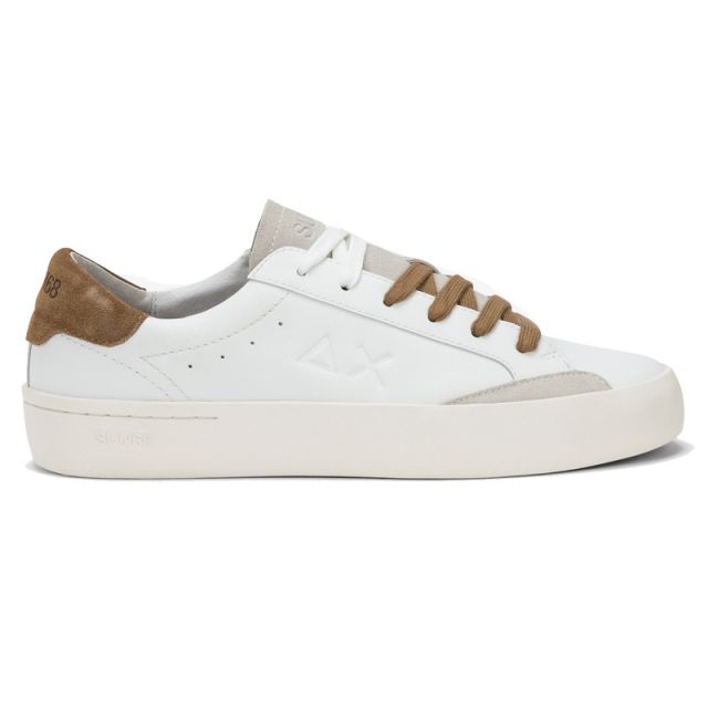 SUN68 SNEAKERS STREET LEATHER VOLPE Z44125-93